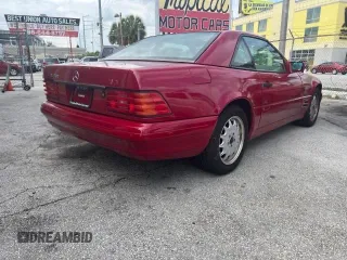1998 Mercedes-Benz SL-Class with VIN WDBFA67F5WF168595, listed as a Copart auction lot 88748735 with 112,751 mi miles and Clean Title. Bid and sale history available at carsss.com. Image 4.