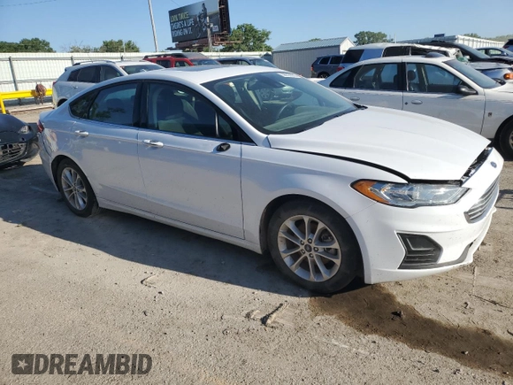 2020 Ford Fusion SE with VIN 3FA6P0HD5LR172922, listed as a Copart auction lot 56693095 with 111,946 mi miles and Salvage title. Bid and sale history available at DreamBid. Image 4.