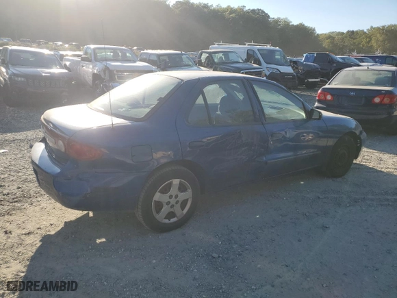 2003 Chevrolet Cavalier LS with VIN 1G1JF52F637294574, listed as a Copart auction lot 74513774 with 165,508 mi miles and Salvage Title. Bid and sale history available at carsss.com. Image 3.