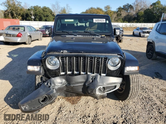 2022 Jeep Gladiator High Altitude with VIN 1C6HJTFG1NL151559, listed as a Copart auction lot 86084624 with 27,704 mi miles and Salvage title. Bid and sale history available at DreamBid. Image 5.