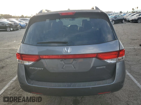 2017 Honda Odyssey Touring с VIN 5FNRL5H9XHB001121, выставлен на аукционе Copart как лот 81855504 с пробегом Не указан миль и Списание • Salvage title. История ставок и продаж доступна на DreamBid. Изображение 6.