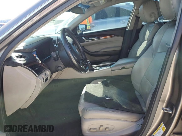 2014 Cadillac CTS Luxury AWD with VIN 1G6AX5S36E0170622, listed as a Copart auction lot 43345385 with Not Provided miles and Salvage Title. Bid and sale history available at DreamBid. Image 7.