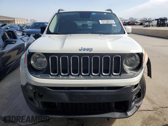 2017 Jeep Renegade Latitude with VIN ZACCJBBB9HPE95809, listed as a Copart auction lot 45091095 with 138,263 mi miles and Clean Title. Bid and sale history available at carsss.com. Image 5.