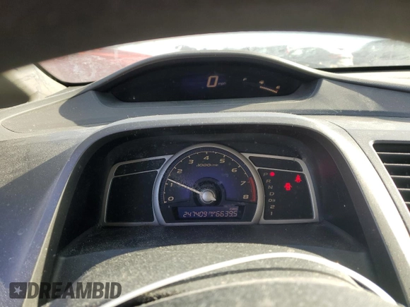 2007 Honda Civic EX with VIN 1HGFA16887L018444, listed as a Copart auction lot 42283955 with 247,409 mi miles and Salvage Title. Bid and sale history available at DreamBid. Image 9.