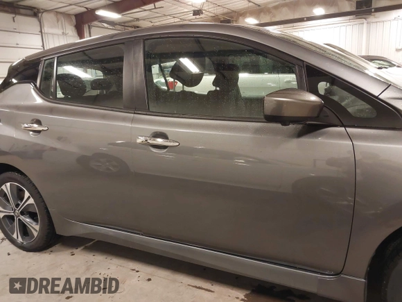 2022 Nissan LEAF SV Plus with VIN 1N4BZ1CV0NC554971, listed as a IAAI auction lot 41348000 with 31,479 mi miles and . Bid and sale history available at DreamBid. Image 13.