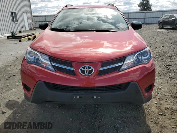 2015 Toyota RAV4 LE with VIN JTMBFREV9FD126259, listed as a Copart auction lot 62152715 with 30,953 mi miles and Salvage title. Bid and sale history available at DreamBid. Image 5.