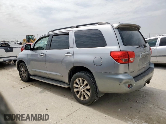 2010 Toyota Sequoia Ltd with VIN 5TDJW5G1XAS024500, listed as a Copart auction lot 51300445 with 198,972 mi miles and Salvage Title. Bid and sale history available at carsss.com. Image 2.