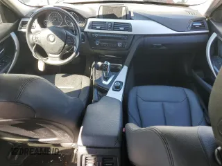 2015 BMW 3 Series 320i with VIN WBA3B1G52FNT63634, listed as a Copart auction lot 45853245 with 111,458 mi miles and Salvage Title. Bid and sale history available at carsss.com. Image 8.