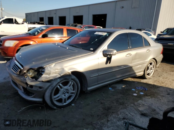 2003 Mercedes-Benz C with VIN WDBRF65JX3F410427, listed as a Copart auction lot 45677345 with Not provided miles and Salvage title. Bid and sale history available at DreamBid. Image 1.