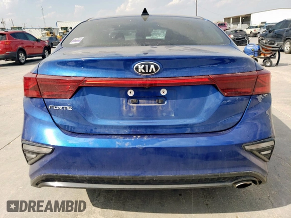 2020 Kia Forte LXS with VIN 3KPF24AD4LE229158, listed as a Copart auction lot 53790025 with 56,581 mi miles and Salvage Title. Bid and sale history available at carsss.com. Image 6.