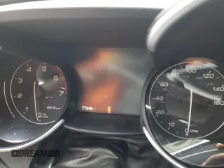 2017 Alfa Romeo Giulia z VIN ZARFAEBN6H7533055, wystawiony jako Copart lot #48777655 z przebiegiem 77 348 mil mil oraz Szkoda całkowita • Salvage title. Historia ofert i sprzedaży dostępna na DreamBid. Obrazek 9.