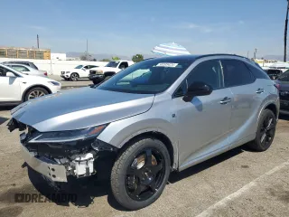 2023 Lexus RX with VIN 2T2BCMEAXPC010507, listed as a Copart auction lot 50205425 with 10,075 mi miles and Salvage Title. Bid and sale history available at carsss.com. Image 1.