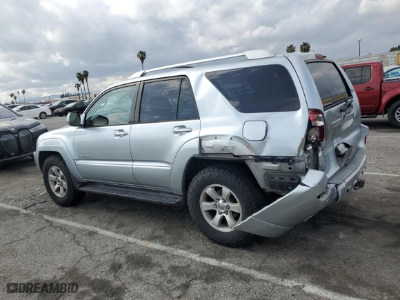 2005 Toyota 4Runner SR5 with VIN JTEZU14R050048207, listed as a Copart auction lot 51015635 with 163,945 mi miles and Salvage Title. Bid and sale history available at carsss.com. Image 2.