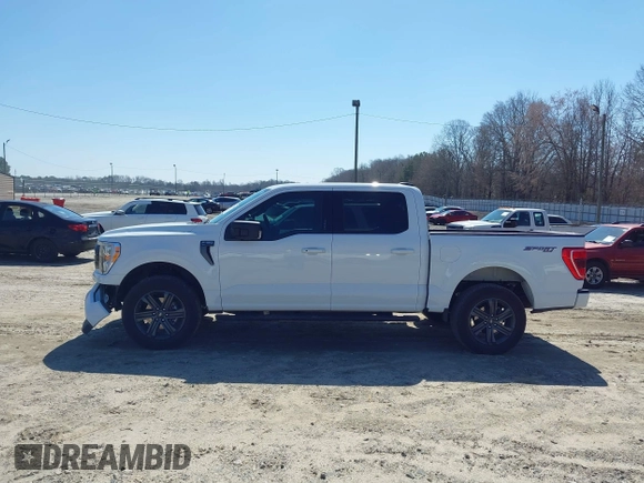 2023 Ford F-150 XL with VIN 1FTEW1EP3PFD33042, listed as a IAAI auction lot 41775430 with 23,045 mi miles. Bid and sale history available at carsss.com. Image 14.
