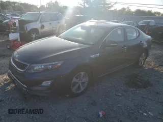 2015 Kia Optima Hybrid with VIN KNAGM4AD1F5079389, listed as a Copart auction lot 68497174 with 0 mi miles and Clean Title. Bid and sale history available at carsss.com. Image 1.