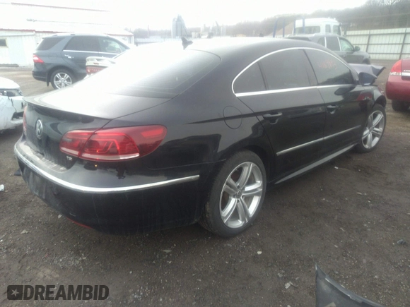 2016 Volkswagen CC Sport with VIN WVWBN7AN7GE514258, listed as a IAAI auction lot 41169893 with 1 mi miles. Bid and sale history available at carsss.com. Image 4.