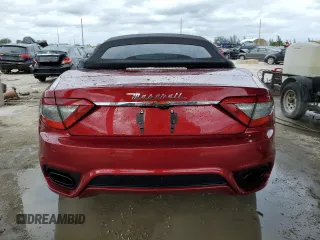 2019 Maserati GranTurismo Convertible Sport with VIN ZAM45VMA1K0314368, listed as a Copart auction lot 39130594 with 24,572 mi miles. Bid and sale history available at carsss.com. Image 6.