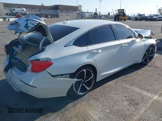 2019 Honda Accord Sedan Sport 1.5T with VIN 1HGCV1F36KA057288, listed as a IAAI auction lot 42003713 with Not Provided miles. Bid and sale history available at carsss.com. Image 4.