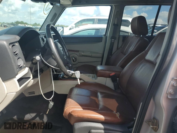 2007 Jeep Commander Limited with VIN 1J8HH58237C585270, listed as a Copart auction lot 64398624 with Not provided miles and Salvage title. Bid and sale history available at DreamBid. Image 7.