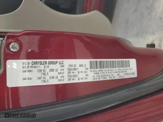 2014 Chrysler Town & Country Touring with VIN 2C4RC1BG2ER447618, listed as a Copart auction lot 52322125 with 190,756 mi miles and Salvage Title. Bid and sale history available at carsss.com. Image 13.