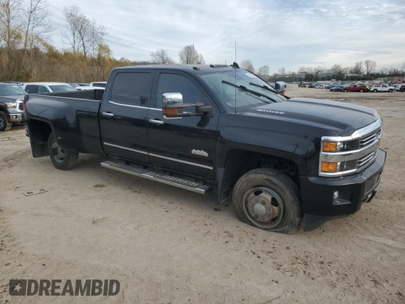 2016 Chevrolet Silverado 3500HD High Country with VIN 1GC4K1E85GF243925, listed as a Copart auction lot 80428434 with 0 mi miles and Salvage Title. Bid and sale history available at carsss.com. Image 4.