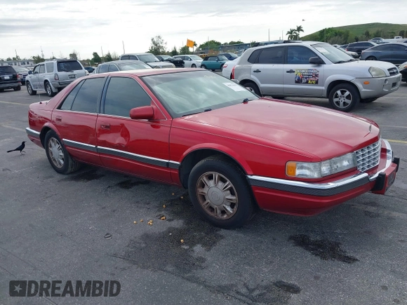 1995 Cadillac Seville Luxury SLS with VIN 1G6KS52Y7SU833943, listed as a IAAI auction lot 40873559 with 1 mi miles. Bid and sale history available at carsss.com. Image 1.