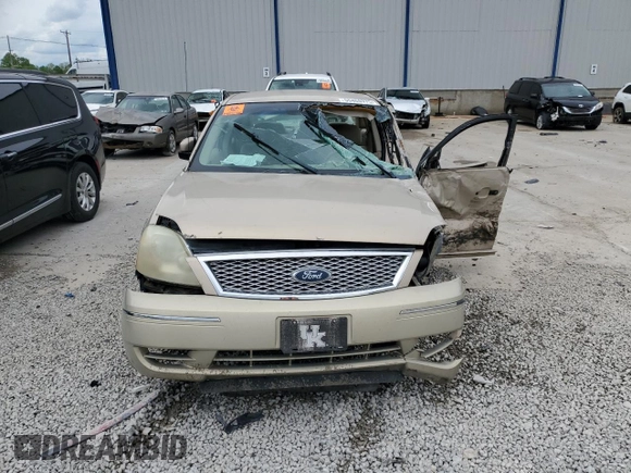 2007 Ford Five Hundred SEL с VIN 1FAFP24197G112551, выставлен на аукционе Copart как лот 55468975 с пробегом Не указан миль и На запчасти • Non repairable. История ставок и продаж доступна на DreamBid. Изображение 5.