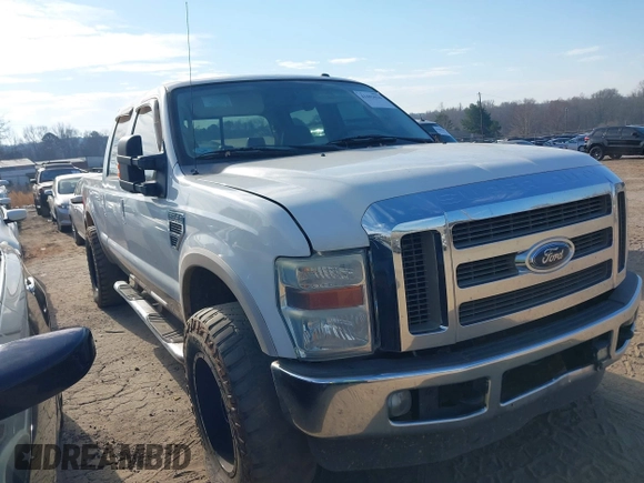 2010 Ford Super Duty F-250 SRW XL with VIN 1FTSW2B50AEB42705, listed as a IAAI auction lot 41693010 with 296,064 mi miles. Bid and sale history available at carsss.com. Image 1.