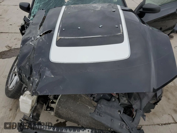 2013 Ford Mustang V6 with VIN 1ZVBP8AM5D5280606, listed as a Copart auction lot 47976695 with Not Provided miles and Salvage Title. Bid and sale history available at carsss.com. Image 13.