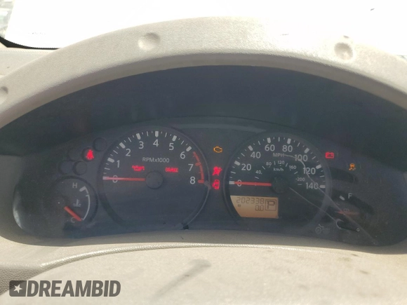 2014 Nissan Frontier S with VIN 1N6BD0CT8EN751339, listed as a Copart auction lot 61792285 with 202,338 mi miles and Salvage title. Bid and sale history available at DreamBid. Image 9.