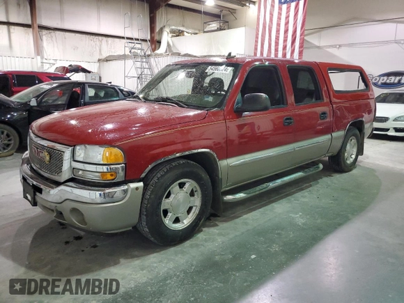 2006 GMC Sierra 1500 SLE1 z VIN 2GTEC13T061135680, wystawiony jako Copart lot #54560524 z przebiegiem 295 189 mil mil oraz Szkoda całkowita • Salvage title. Historia ofert i sprzedaży dostępna na DreamBid. Obrazek 1.