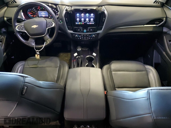 2020 Chevrolet Traverse Premier with VIN 1GNEVKKW9LJ138999, listed as a Copart auction lot 46664665 with 67,329 mi miles and Salvage Title. Bid and sale history available at carsss.com. Image 8.