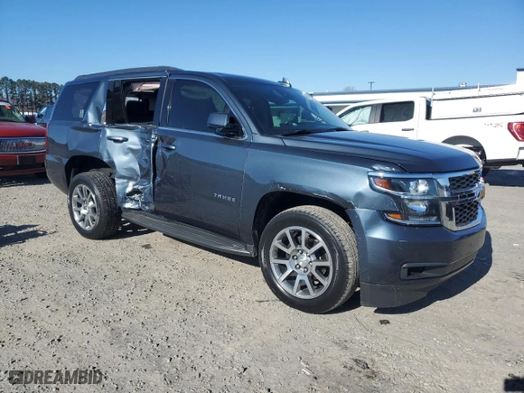 2020 Chevrolet Tahoe LT with VIN 1GNSCBKC3LR150288, listed as a Copart auction lot 86104774 with 77,760 mi miles and Salvage Title. Bid and sale history available at carsss.com. Image 4.