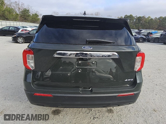 2023 Ford Explorer with VIN 1FMSK8BH0PGA41620, listed as a Copart auction lot 84024124 with 80,028 mi miles and Clean title. Bid and sale history available at DreamBid. Image 6.