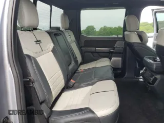 2022 Ford F-150 Lightning Pro with VIN 1FT6W1EV4NWG01810, listed as a Copart auction lot 55172465 with 46,112 mi miles and Salvage title. Bid and sale history available at DreamBid. Image 10.