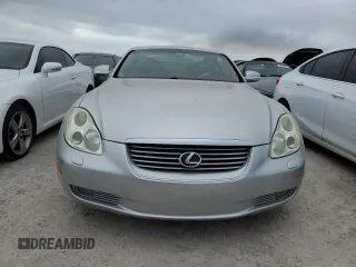 2004 Lexus SC with VIN JTHFN48Y940057153, listed as a Copart auction lot 77005184 with Not Provided miles and Salvage Title. Bid and sale history available at carsss.com. Image 5.