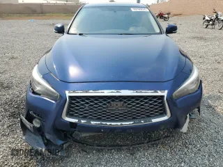 2019 Infiniti Q50 3.0t Signature Edition with VIN JN1EV7APXKM540949, listed as a Copart auction lot 70799224 with 85,408 mi miles and Salvage Title. Bid and sale history available at carsss.com. Image 5.