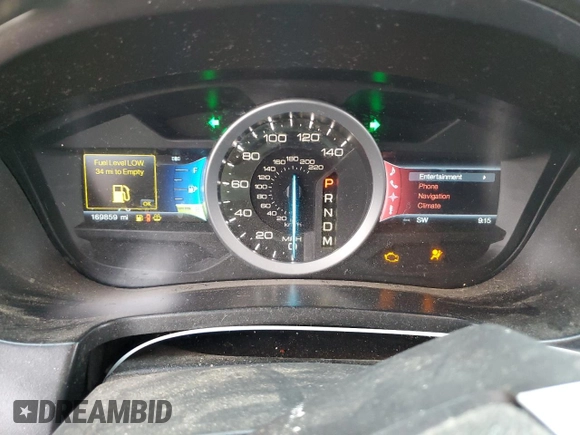 2013 Ford Explorer XLT with VIN 1FM5K7D80DGA07676, listed as a Copart auction lot 54418285 with 169,859 mi miles and Salvage Title. Bid and sale history available at DreamBid. Image 9.