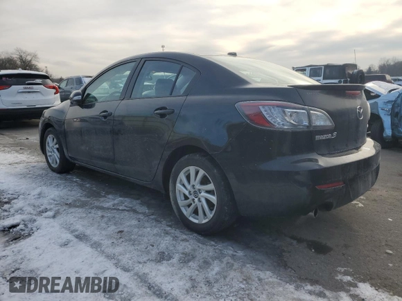 2013 Mazda 3 i Grand Touring with VIN JM1BL1WP1D1742398, listed as a Copart auction lot 42011345 with 84,863 mi miles and Salvage Title. Bid and sale history available at carsss.com. Image 2.