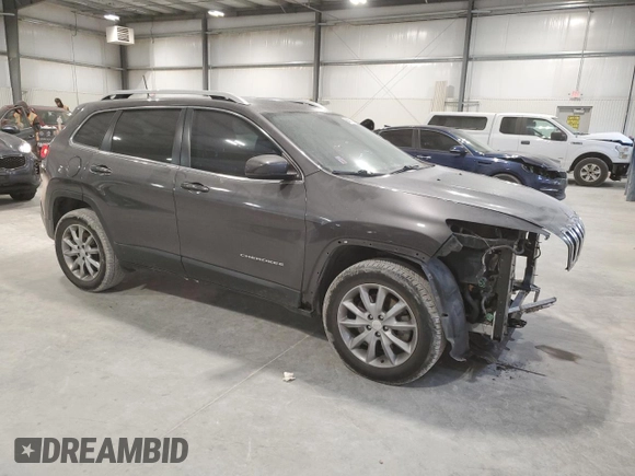 2018 Jeep Cherokee Limited z VIN 1C4PJMDB7JD505848, wystawiony jako Copart lot #84811274 z przebiegiem 82 924 mil mil oraz Szkoda całkowita • Salvage title. Historia ofert i sprzedaży dostępna na DreamBid. Obrazek 4.