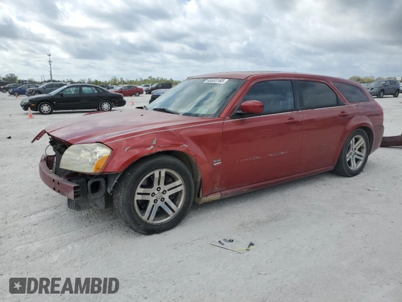 2005 Dodge Magnum RT z VIN 2D4GV58215H637696, wystawiony jako Copart lot #45533165 z przebiegiem 265 274 mil mil oraz Szkoda całkowita • Salvage title. Historia ofert i sprzedaży dostępna na DreamBid. Obrazek 1.