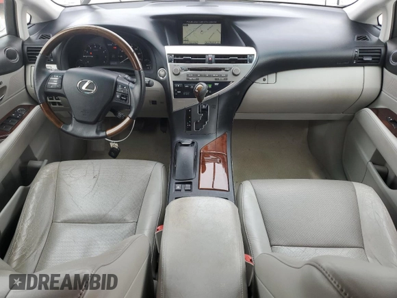 2010 Lexus RX 350 with VIN 2T2ZK1BA0AC038408, listed as a Copart auction lot 48304085 with 125,535 mi miles and Clean Title. Bid and sale history available at DreamBid. Image 8.