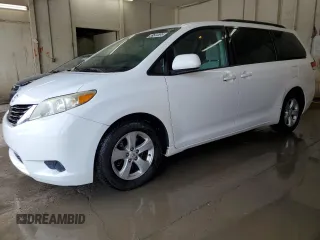 2011 Toyota Sienna LE AAS с VIN 5TDKK3DC3BS041604, выставлен на аукционе Copart как лот 59544695 с пробегом 265 521 миль миль и Списание • Salvage title. История ставок и продаж доступна на DreamBid. Изображение 1.