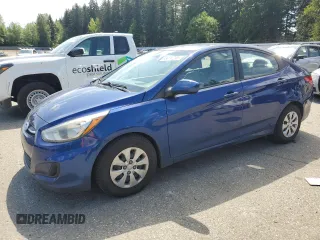2017 Hyundai Accent SE with VIN KMHCT4AE2HU300984, listed as a Copart auction lot 55674235 with 103,890 mi miles and Non Repairable. Bid and sale history available at carsss.com. Image 1.