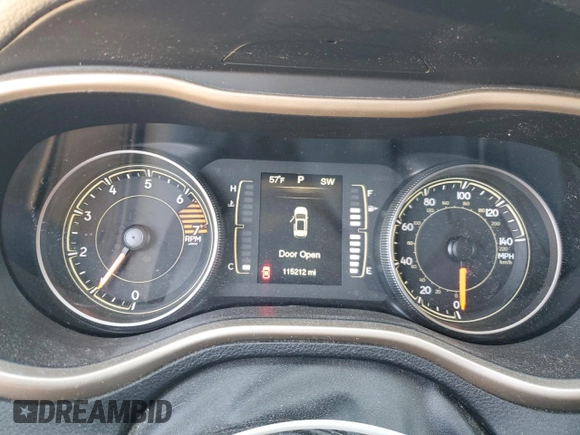 2016 Jeep Cherokee Latitude z VIN 1C4PJMCB8GW121639, wystawiony jako Copart lot #53455715 z przebiegiem 115 212 mil mil oraz Szkoda całkowita • Salvage title. Historia ofert i sprzedaży dostępna na DreamBid. Obrazek 9.