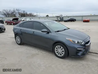 2021 Kia Forte LXS with VIN 3KPF24AD0ME320137, listed as a Copart auction lot 45995215 with 48,476 mi miles and Salvage Title. Bid and sale history available at carsss.com. Image 4.