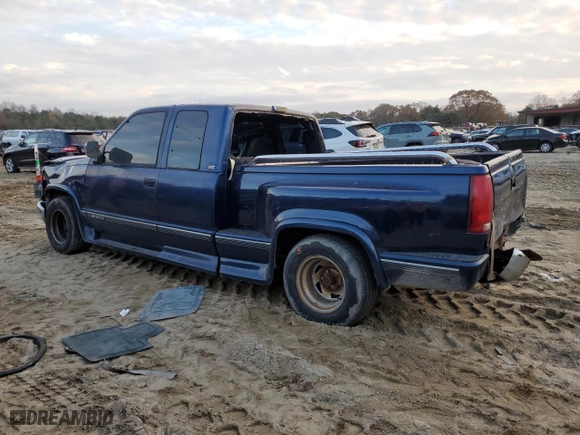 1993 Chevrolet C/K 1500 with VIN 2GCEC19K5P1248511, listed as a Copart auction lot 81170814 with 238,029 mi miles and Salvage Title. Bid and sale history available at carsss.com. Image 2.
