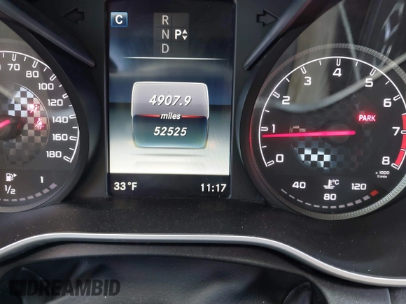 2016 Mercedes-Benz C 450 AMG with VIN 55SWF6EB8GU130429, listed as a IAAI auction lot 41374954 with 52,525 mi miles and . Bid and sale history available at carsss.com. Image 7.