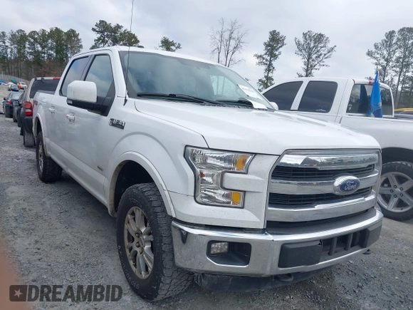 2016 Ford F-150 XLT with VIN 1FTEW1EP7GFB56351, listed as a IAAI auction lot 41623566 with 279,454 mi miles. Bid and sale history available at carsss.com. Image 1.