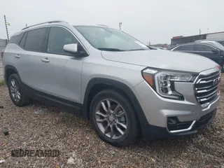 2022 GMC Terrain SLT with VIN 3GKALPEV7NL210358, listed as a IAAI auction lot 41843016 with 52,363 mi miles. Bid and sale history available at carsss.com. Image 1.